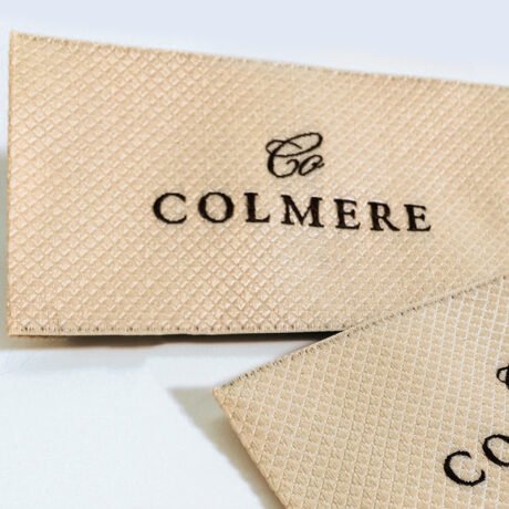 etiqueta tejida tela texturizada 02